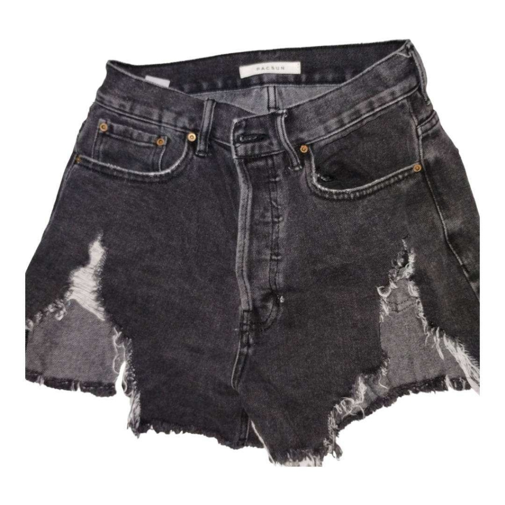Ripped denim